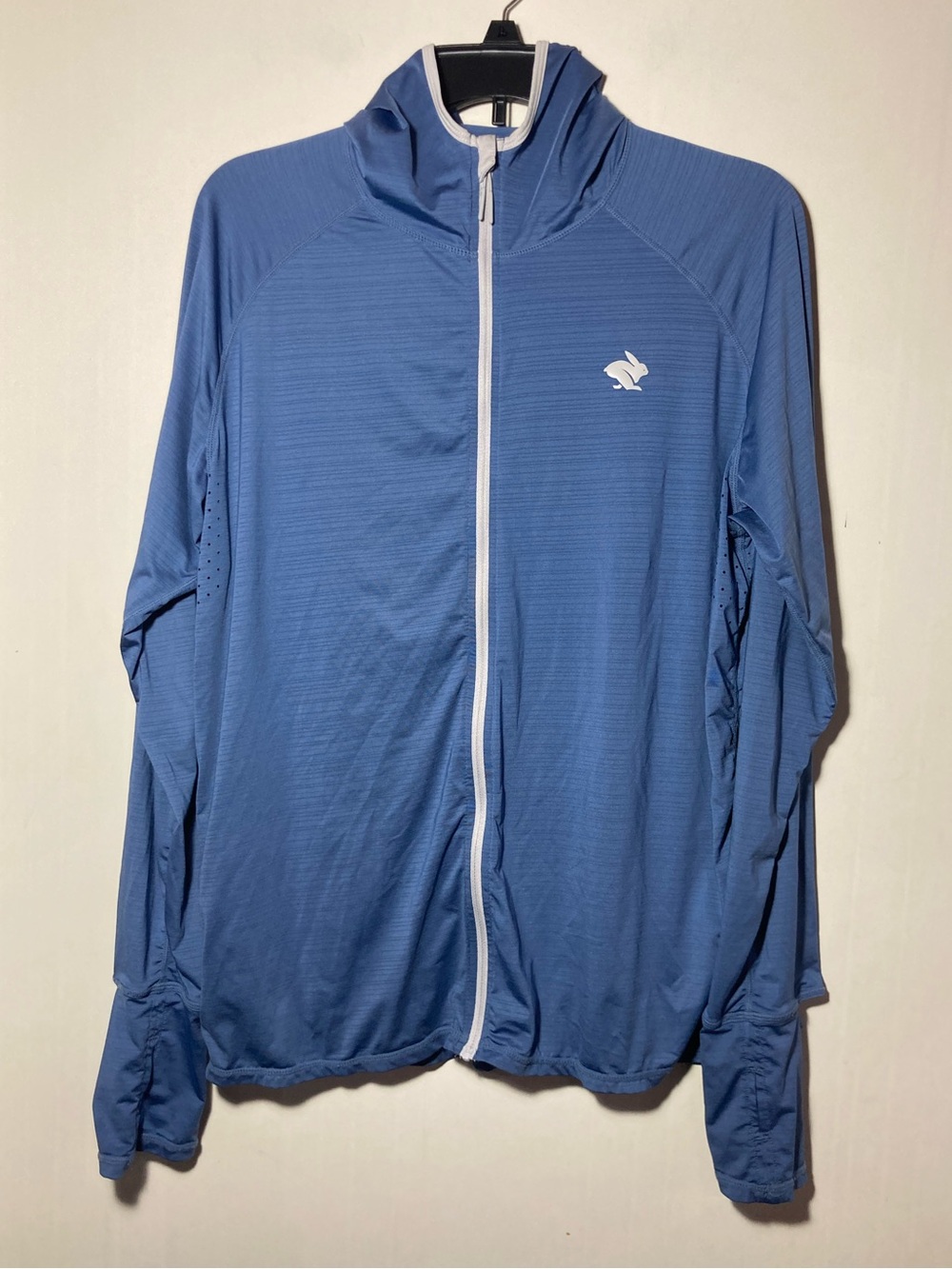 RabbitRunnin-Rabbit Men’s Performance Full Zip Hoodie Lightweight Jacket Medium